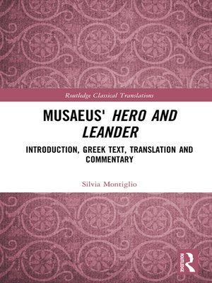 cover image of Musaeus' Hero and Leander